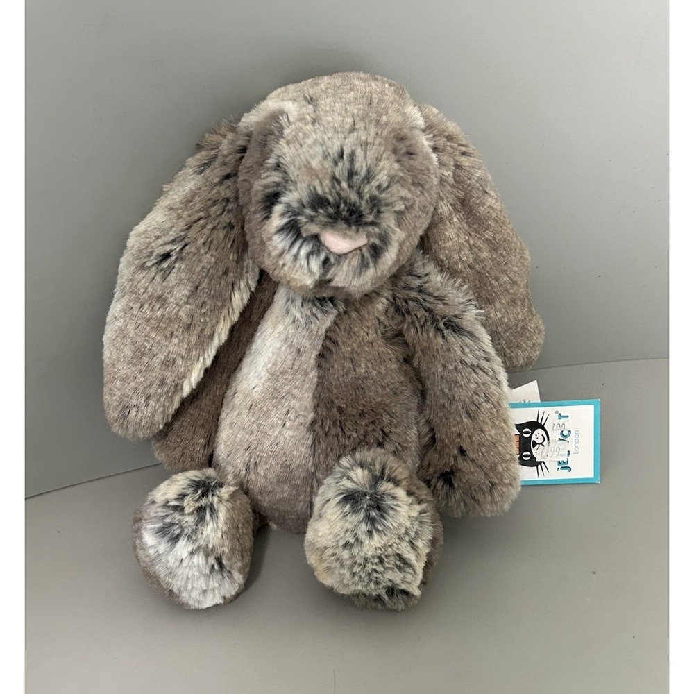 Jellycat Small Woodland Babe Bunny 8" Plush SUPER Soft Stuffed Animal NWT!